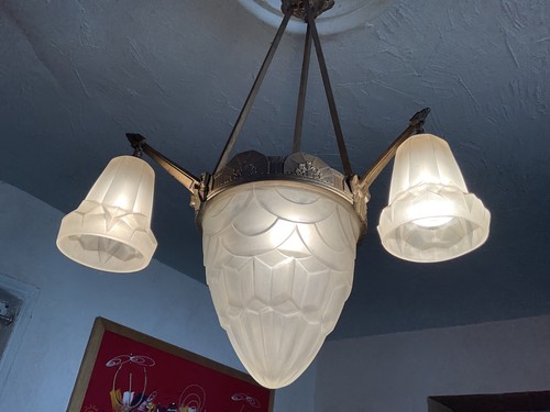 Lustre suspension obus art - lustre,