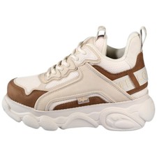 Buffalo Chaussures Vegan Beige Et Marron CLD CHAI Beige 1636529 Baskets Hautes