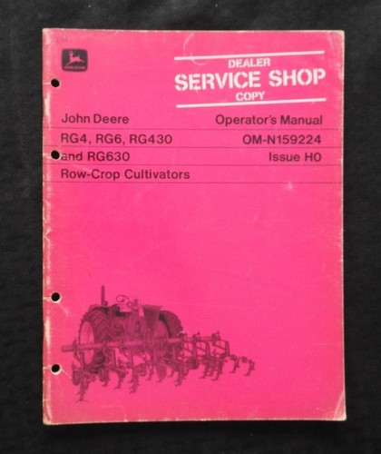 Véritable john deere rg4 rg6 - deere,