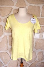 Tee shirt jaune neuf taille 2