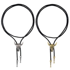 Lot de 2 cravates bolo western