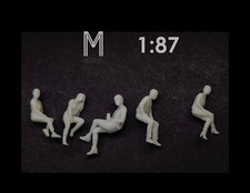 HO 1/87 set x5 figurine