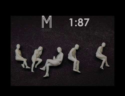 Set x5 figurine - 1/87,