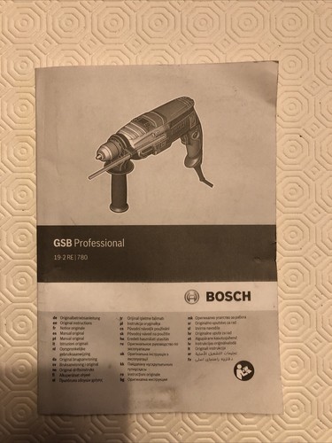 Notice perceuse bosch - notice,