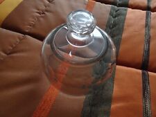 ANCIENNE CLOCHE à FROMAGES en CRISTAL