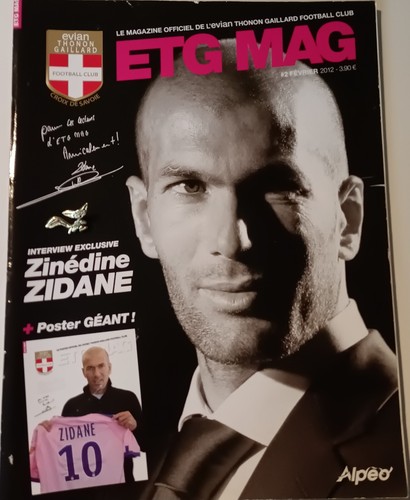 Magazine football zidane - magazine, (la