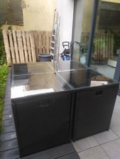 Salon de jardin résine tressée