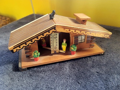 Chalet bois vintage - vintage, personnage