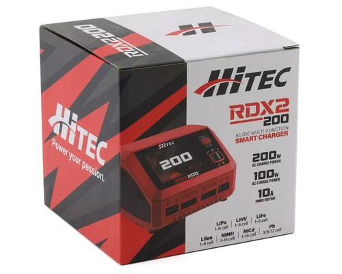 Hitec rdx2 200 - hitec, lipo