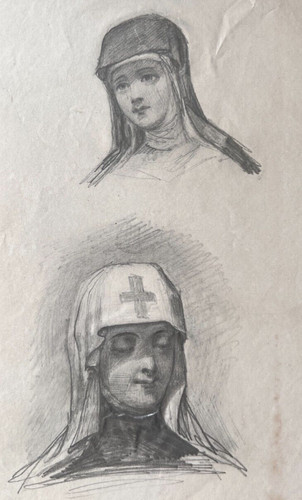 Portrait femme - portrait, de