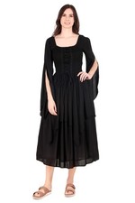 Robe longue femme ThePirateDressing Renaissance médiévale paysanne pirate GN