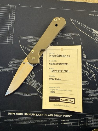 Chris reeve small sebenza - reeve,