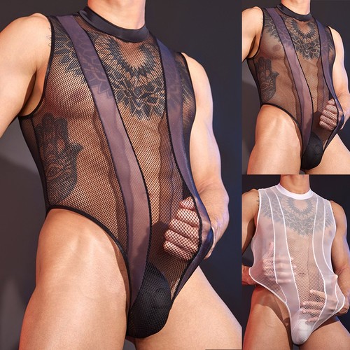 Body homme maille voir - , à