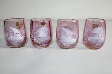 Verres liqueur anciens en - à,
