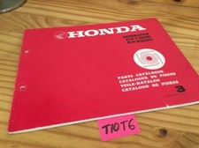 Générateur Honda parts list EX1900 EX2000 EX 1900 2000 catalogue pièce détachée