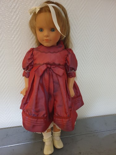 Poupée vintage mundia cm - poupée,