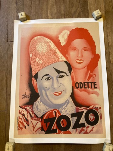Affiche cirque litho - cirque,
