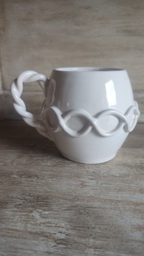 Tasse faïence blanche - blanche,