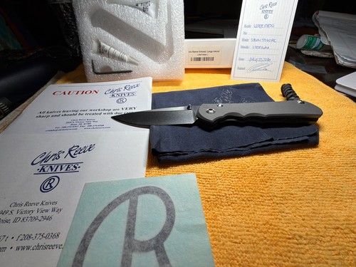 Chris reeve knives large - chris,