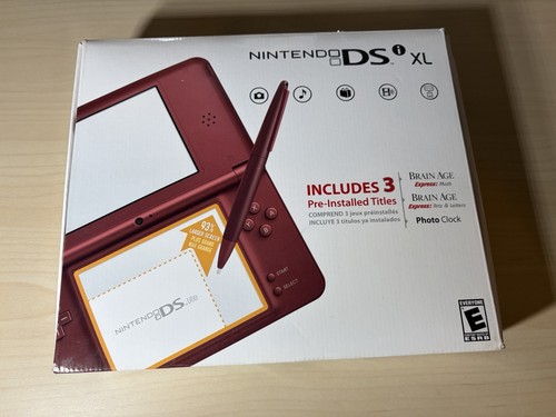 Nintendo dsi burgundy red - nintendo,