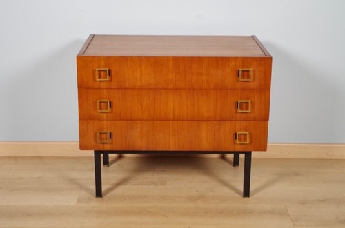 Commode moderniste teck - commode, en