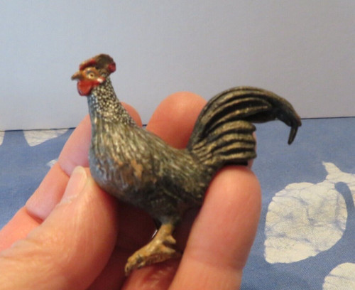 Ancien coq bronze vienne - coq, de