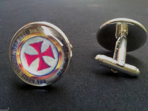 Boutons manchettes blason - de,