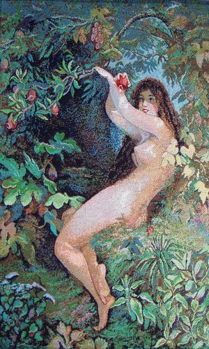 ève pomme panneau - et,