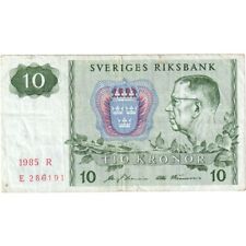 [#1291583] Sweden, 10 Kronor, 1984, EF