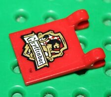 Lego Red Flag 2x2 with