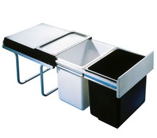 Hailo Poubelle Cuisine Bio 40cm Armoire 2-fach Mültrennung 516100