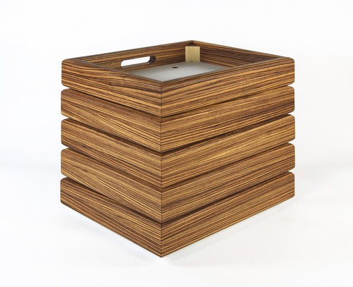 Cadre bois zebrano pour - cadre,