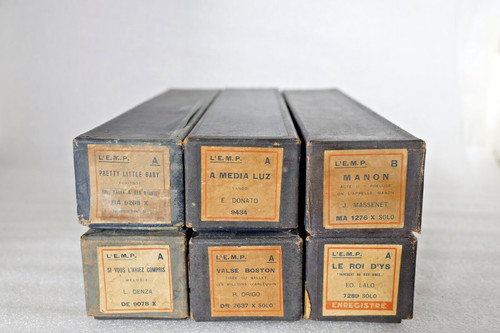 Rouleaux perforés piano - rouleaux,