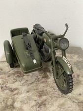 GROUP ACTION JOE GEYPER MAN MOTO SIDE CAR COMPLET HASBRO CEJI LOOSE TOP ÉTAT !