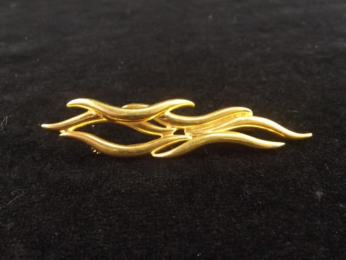 Broche vintage plaqué - , or