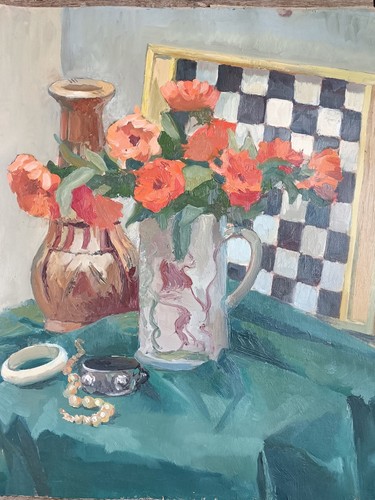 Tableau ancien nature morte - ancien,