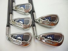 TaylorMade BURNER XD Ti Iron Set 7-9 + Pw + Sw RE-AX SUPERFAST 45 Flex-L 5 pi...