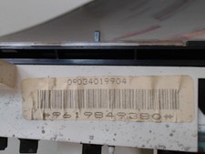 Compteur PEUGEOT 106 PHASE 1