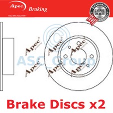 2x Apec BRAKING 251mm Uni OE