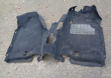 VW Golf MK3.5 Cabriolet Avant Sol Moquette Couvrant Noir OEM Pièce