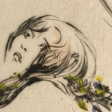 4 GRAVURES EROTIQUES SIGNÉ