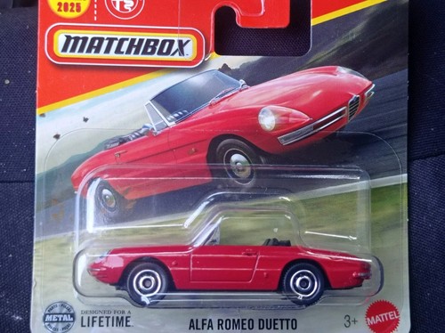 Matchbox alfa romeo duetto - matchbox, au