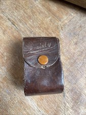 Ancien Rasoir De Voyage Étui Cuir 