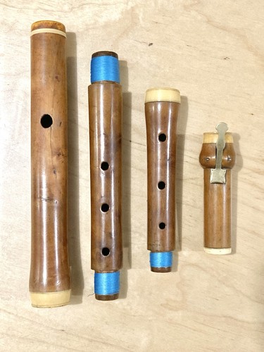 Original english baroque flute - english,