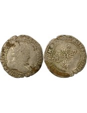 France Henri III - 1/2 Franc