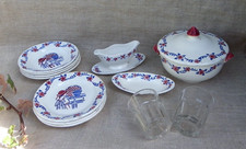 DÎNETTE EN FAÏENCE DE CREIL