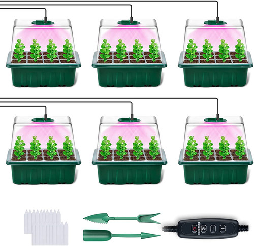 Mini serre plantes lampe - plantes, 6