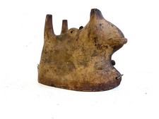 Ancien Moule à gâteau Agneau Pascal en terre Cuite année 1900/20