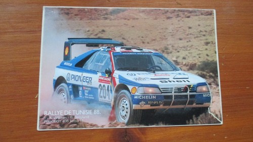 Sticker rallye tunisie 1988 - sticker,
