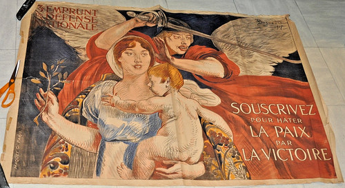 Affiche tres rare 3ème - affiche,